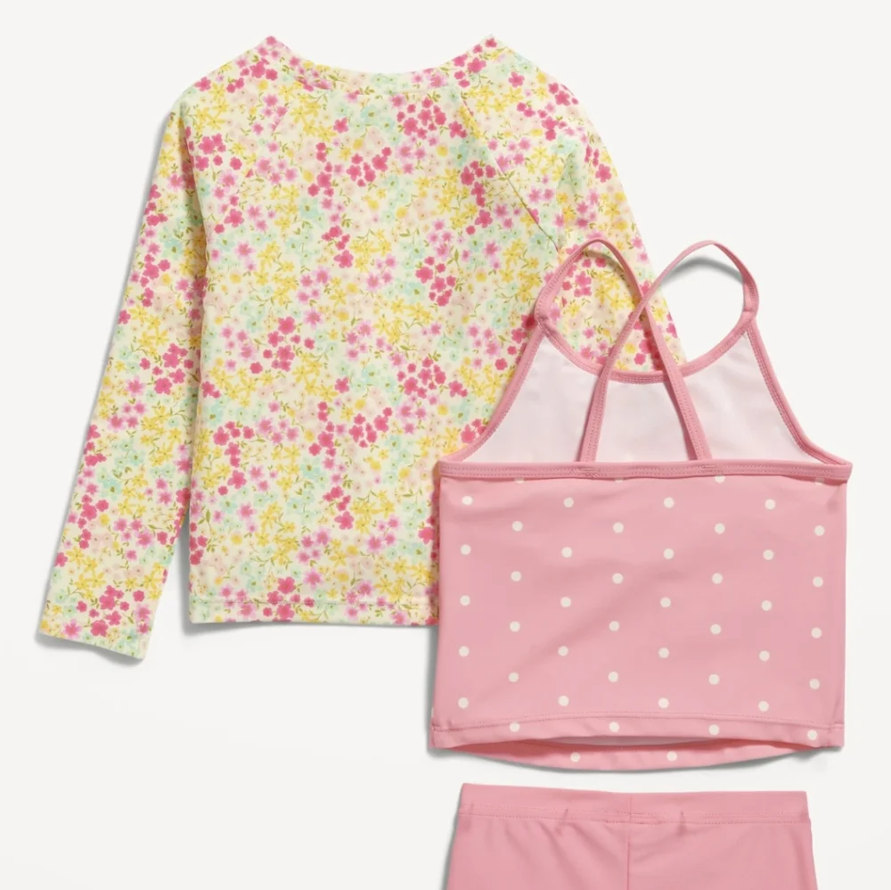 NWT Old Navy 3-Piece Swim Set